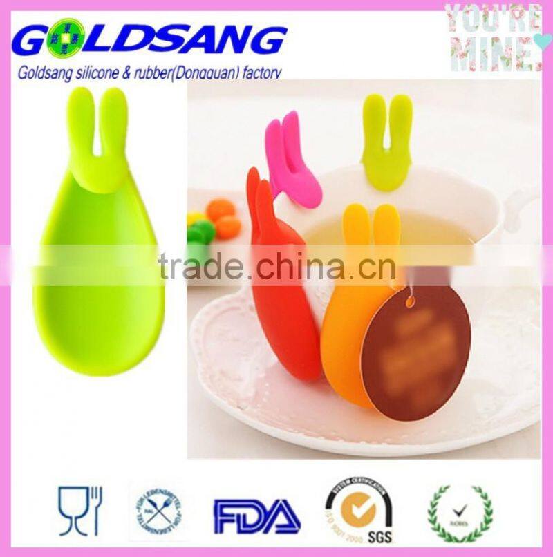 Heat Resistant Kitchen Utensil Holder Silicone Spoon Rest
