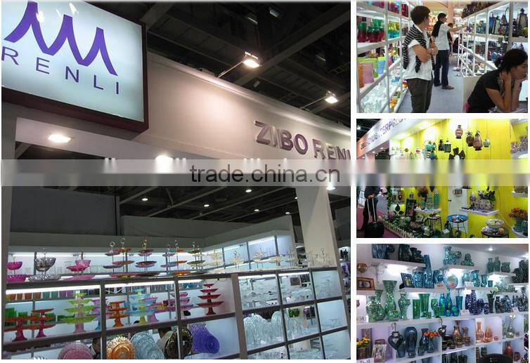 Wholesale Cheap Square Terrarium Glass Vase with Handle