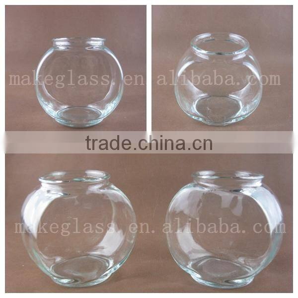 Mini Clear Glass fish bowl