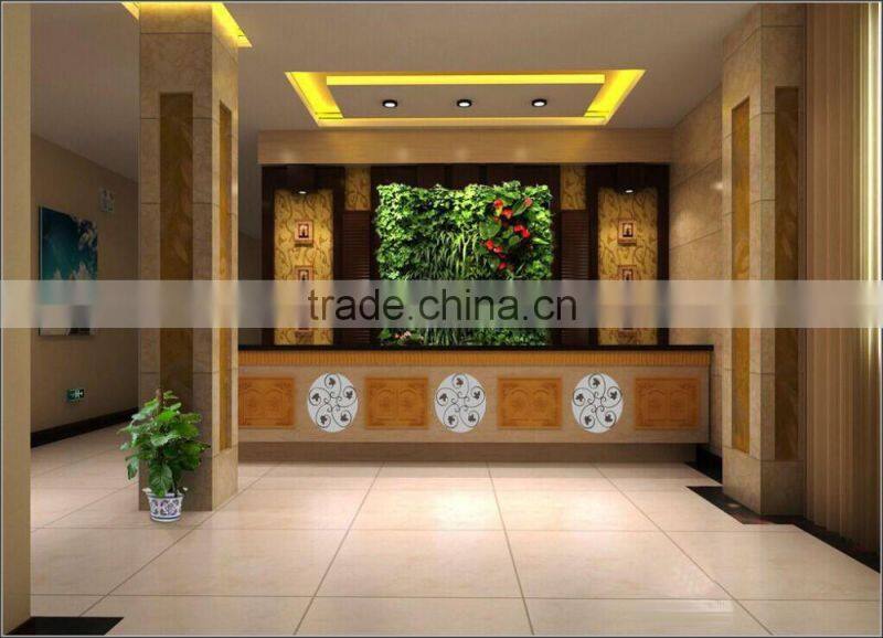 stair wall decorative plants wall