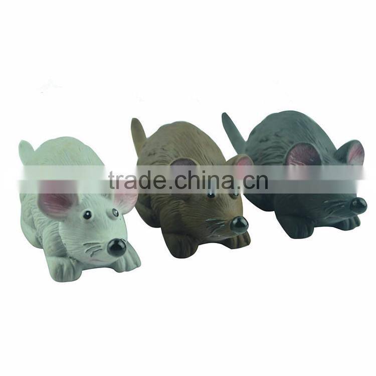 Custom lovely kids toys vinyl animal pet mouse toy model