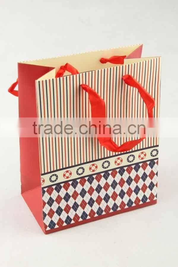 Printed Foldable Gift Bag / Shopping Paper Bag