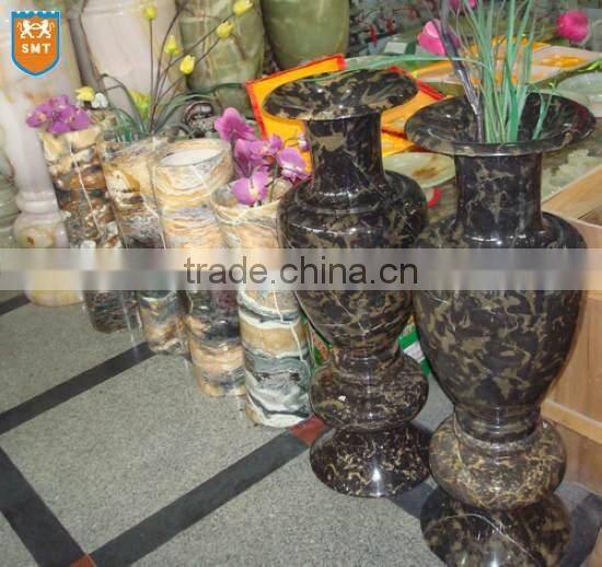 Pink Onyx Marble Vases