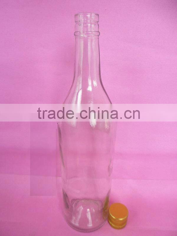 Aluminum Cap Whisky Bottle