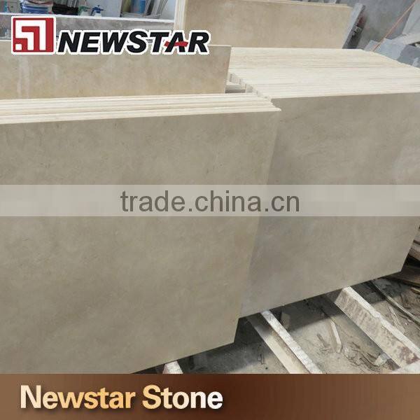 Newstar Top Quality Galala Beige Marble Polished Flooring Tile