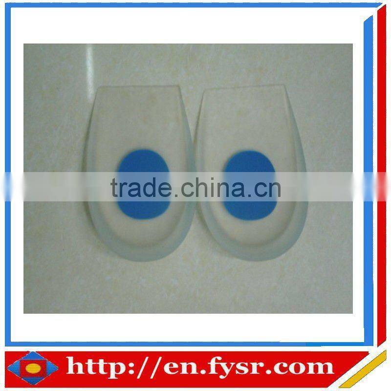 Silicone heels pads Footcare insoles silicone half insoles