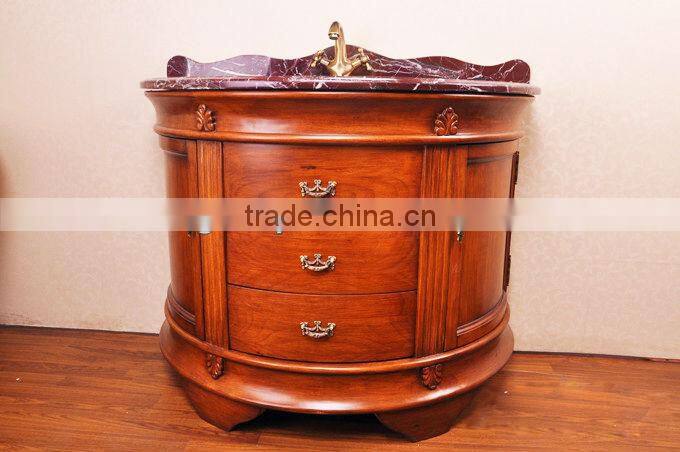American Country Style Vanities For Bathroom,Wooden Bathroom Furniture(BF08-4078)
