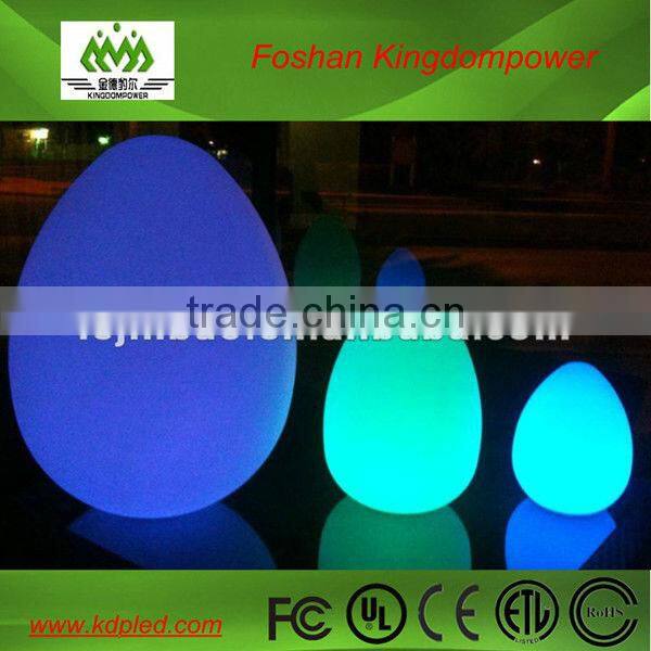 led flashing colorful egg light
