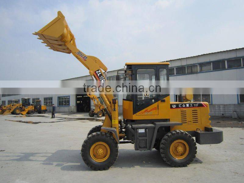 ZL10F small wheel loader with low price,CE,quick change