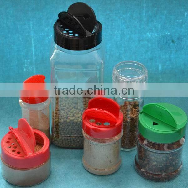 square plastic bottle with hole lids