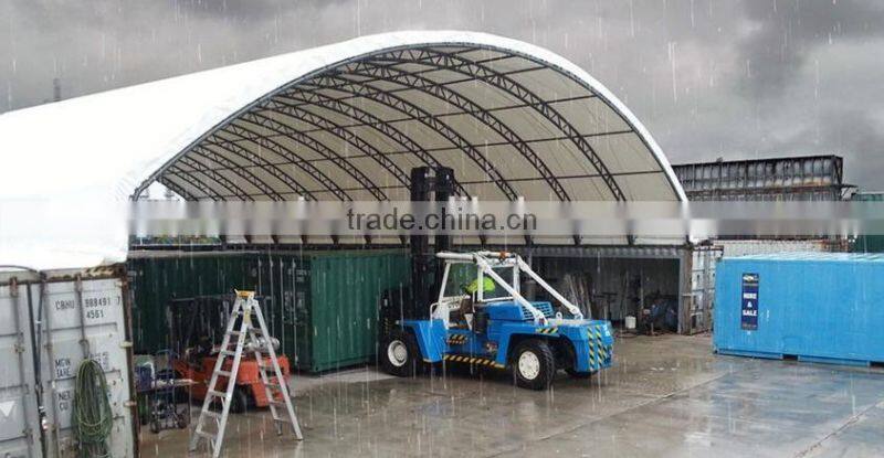 2016 Alibaba China Fabric Building Structure , Trussed Container Roof Cover ,warehouse tent.