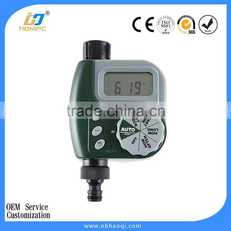 Garden progranmable single-outlet hose faucet timer