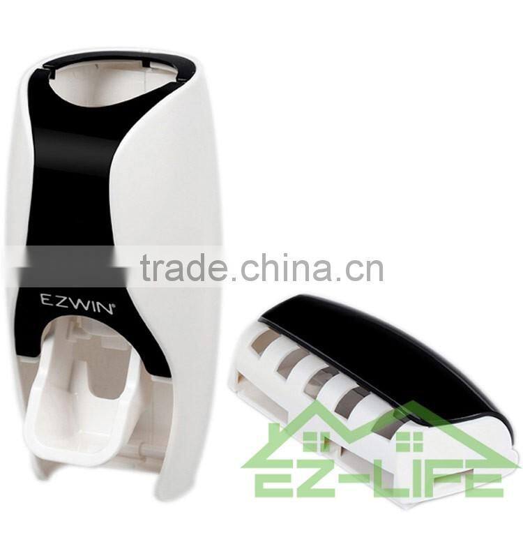 Kids touchless automatic toothpaste dispenser with toothbrush holder