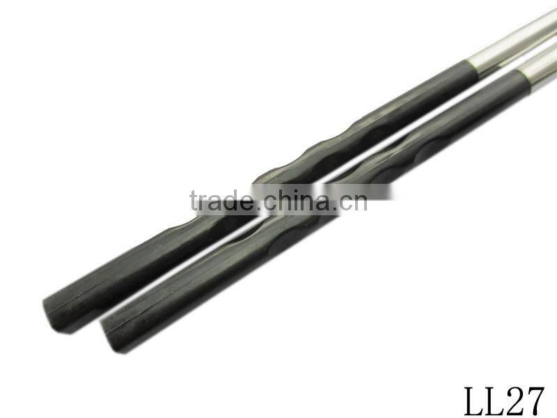2016 new arrival colorful metal chopsticks with the plastic handle