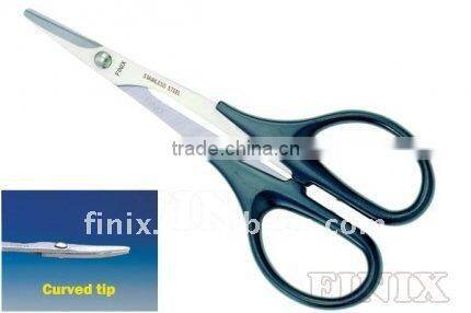 5.5" ABS Plastic Grip Curved Blade RC All Sort Of Craft Scissors