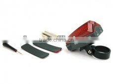 Bike Bicycle Laser Beam 5 LED Rear Tail Light