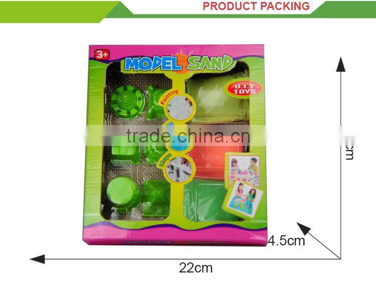 Best selling kids play set castle molds toy magic sand model