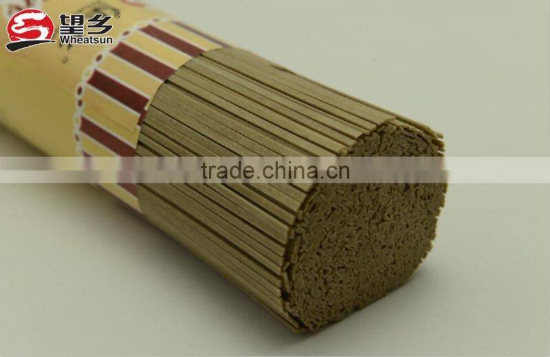 500g HACCP dry wholesale buckwheat soba noodles