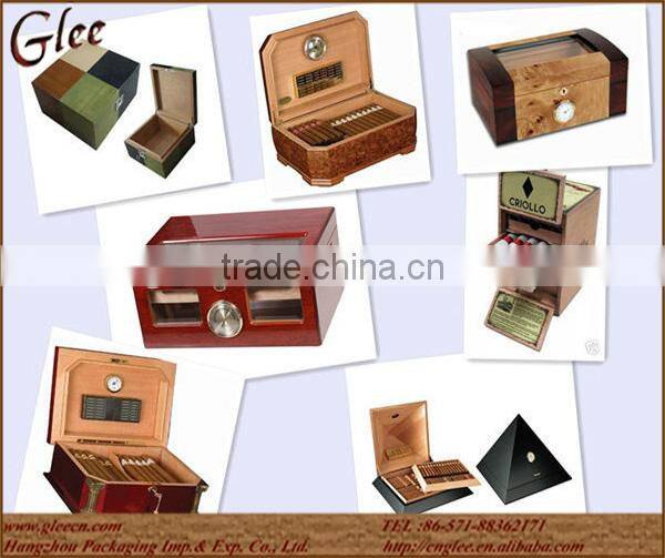 New design luxury wooden cigar boxes for sale