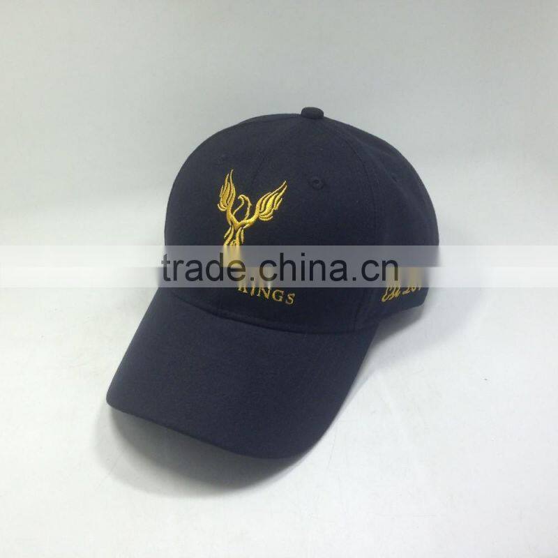 100%Suede Fabric Baseball Cap With Embossed Metal Buckle