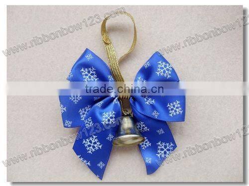 Eco gift package custom ribbon on box