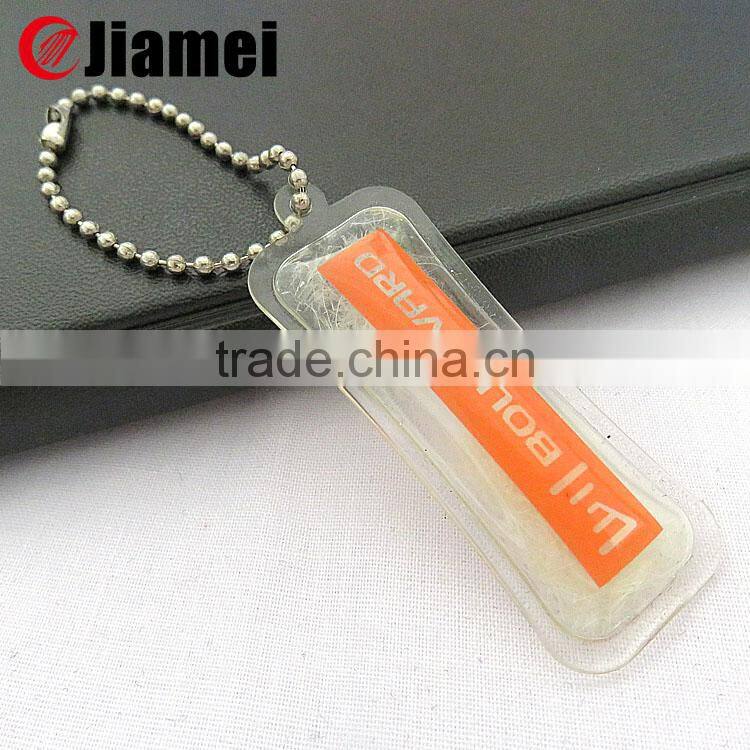 Newly pvc down feather patch/label/tags