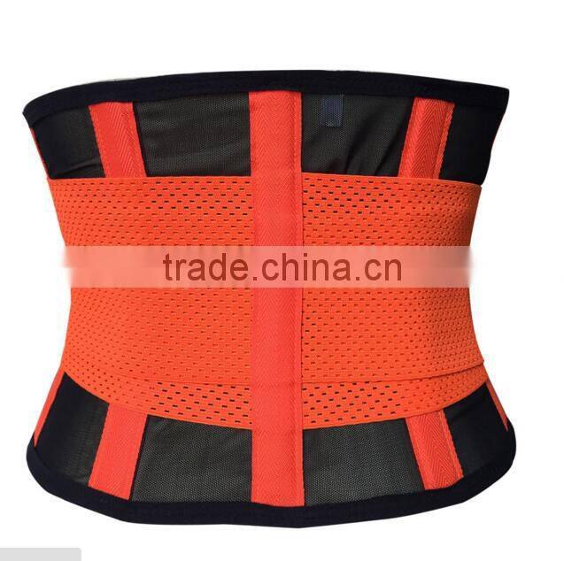 2017 new product Rose red and many colors back pain relief waist support belt