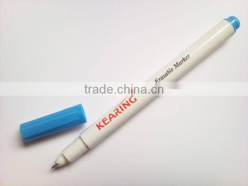 Kearing Non Toxic Blue Color Water Eraser Pen for Temporary Marking Easily Removed By Water #WB05