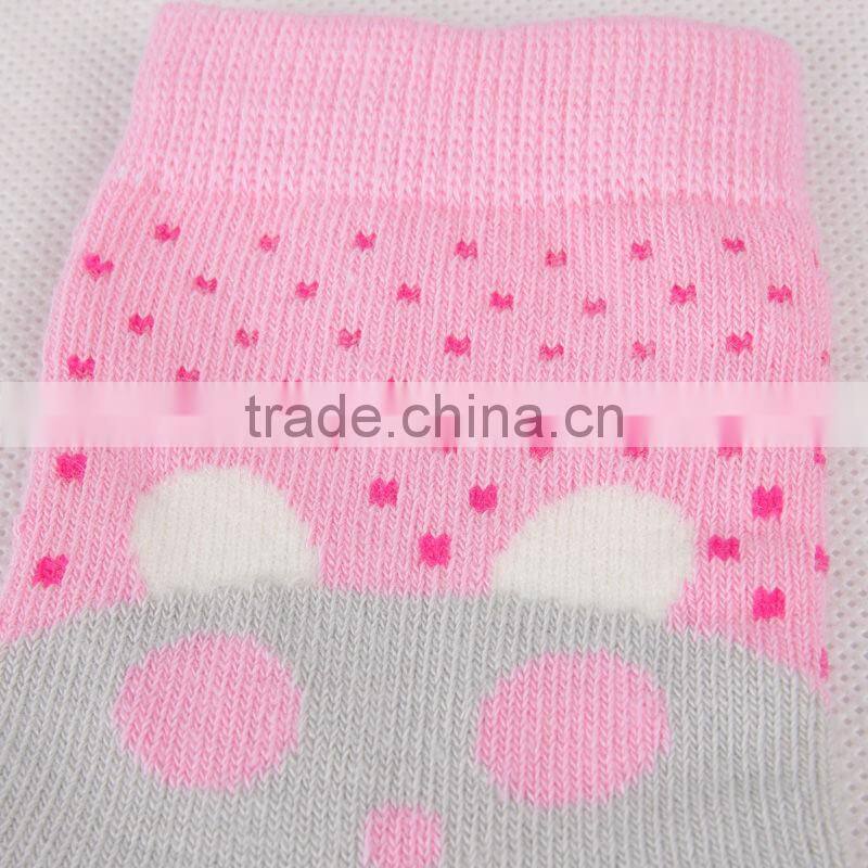 Newest carton baby socks / new born baby socks / 120N 100% cotton baby socks
