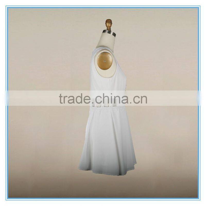 Fashion Dress 2016 Women Clothing Sexy Dress Embroidery Cutwork