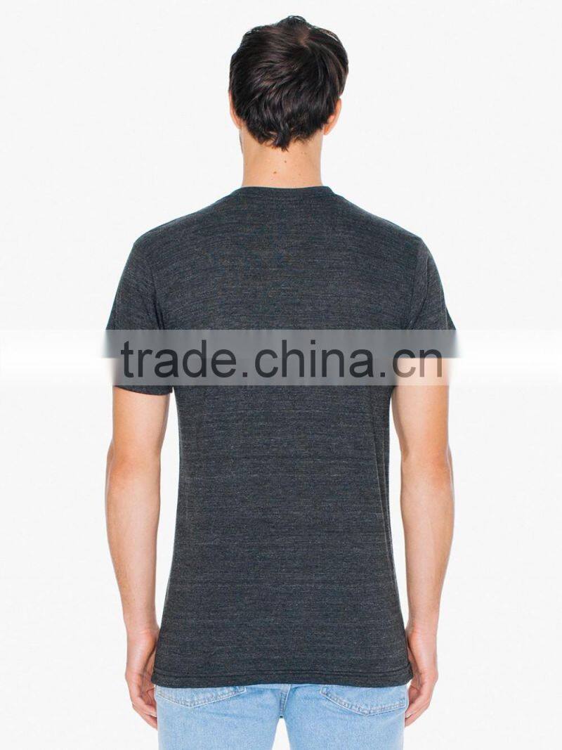 young man gym running tshirt heather color track t shirt