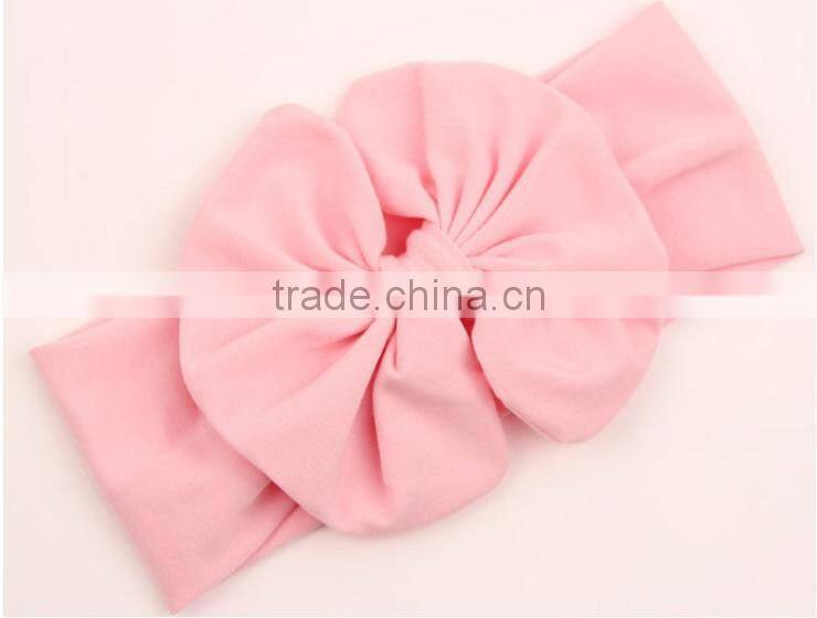 Dupioni Silk Baby Headband Kids Hair Accessories with Lace Rhinestone