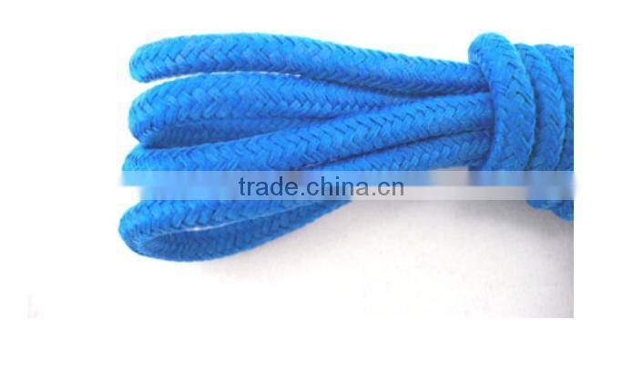 Outdoor shoelaces / round color round belt climbing sports laces 1.3 wholesale