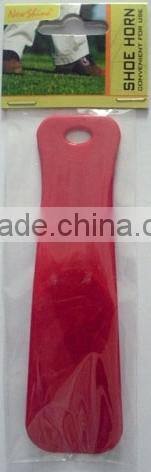 Red color custom decorative shoe horn
