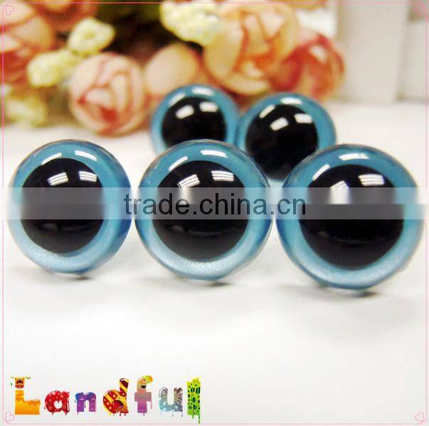 12mm Shine Color Animal Metallic Blue Eyes Toy Safety Eyes