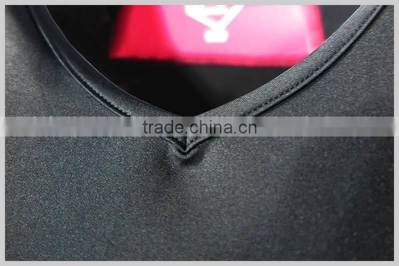 T092-1643B OEM Polyester Spandex Women's Sport T-shirt