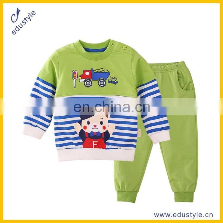 Custom solid color children hoodies suit