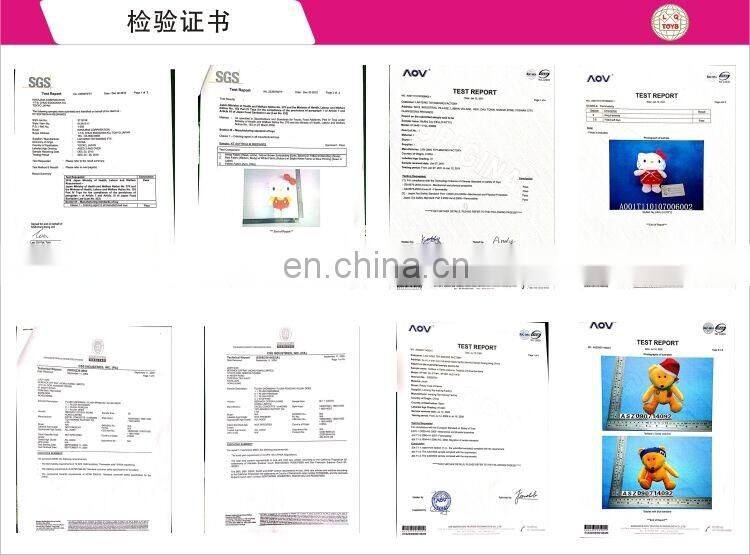 custom plush animal toy plush fox