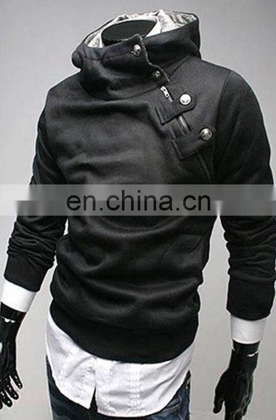 Fashion Mens Slim Fit Designed Hooded Sweatshirt Jumper Top Jacket Coats Hoodies