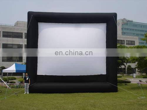 Watching video in the open air, inflatable video screen for party and promotion