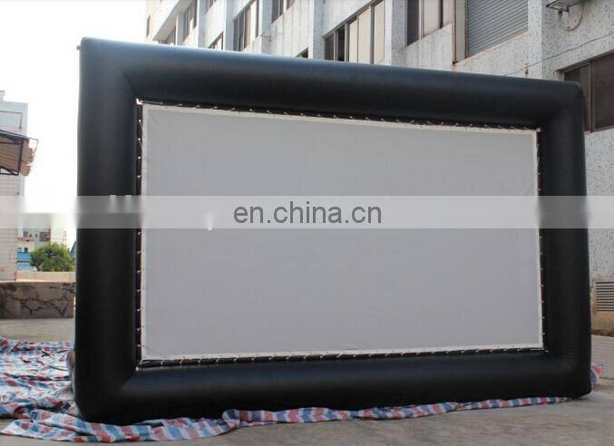 inflatable movie screen theater swimming pool / inflatable waterproof movie screen / inflatable movie screens for pool