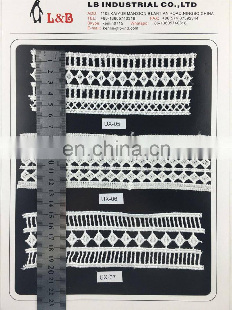 fashion 2016 milk silk embroidery lace trimmings fancy embroidery lace trim,embroidered bridal lace trim