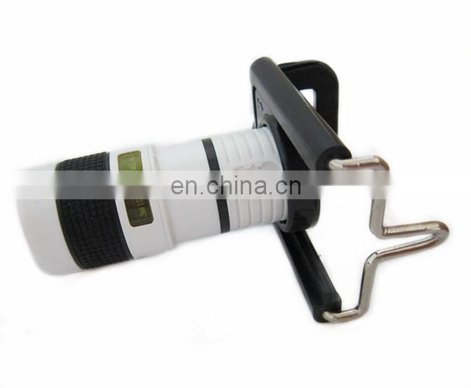 8X Universal Magnification Lens Mobile Phone Zoom Telescope Magnifier Optical Camera Lens