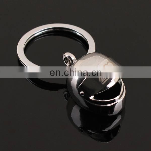 3D helmet keychain