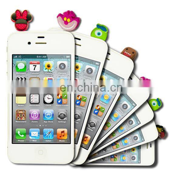 Soft PVC mobile phone dust plug