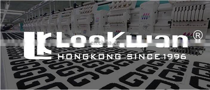 Fashion Artical Modern Letter Embroidery Patch Accept Designs