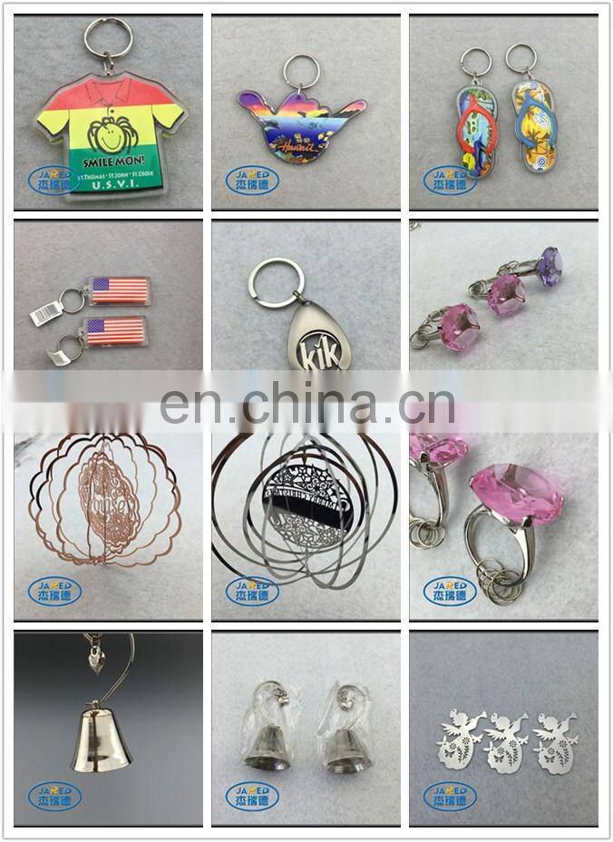Manufacturer Make Custom Country Falg Design Metal Crafts Keychain Pendant for People