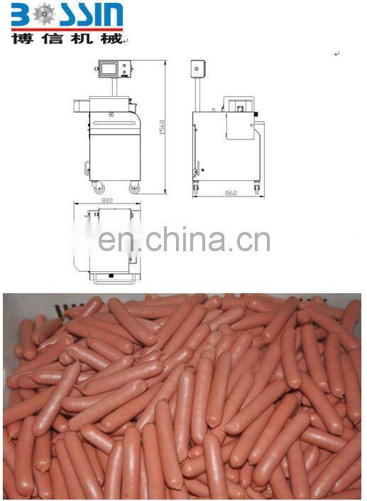 The most professional new design sausage twists cutter machine
