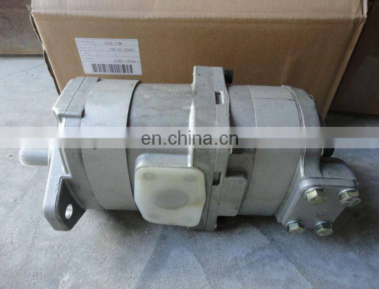 Excavator PC60-1,PC80-1 double gear hydraulic main pump,705-52-20050,705-54-20000