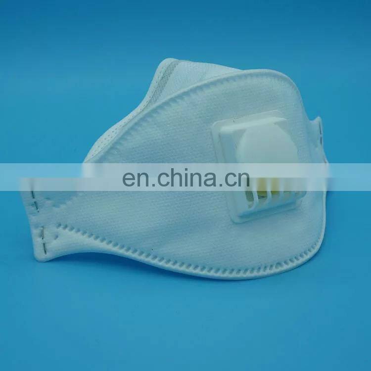 China Dust Mask 9332 PM2.5 Mask with Valve and Elastic Head Strap